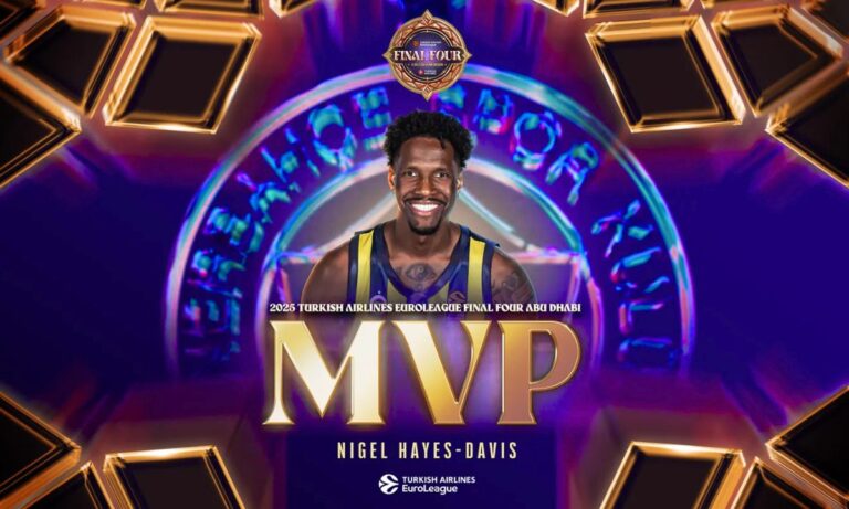 Nigel Hayes-Davis Shines Brightest as Fenerbahce Beko Wins 2025 EuroLeague Title
