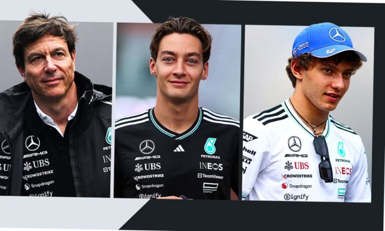 Mercedes F1 2025 team