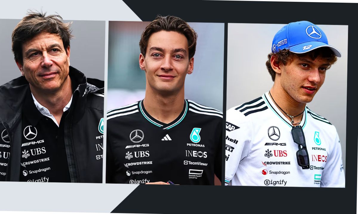 Mercedes F1 2025 team