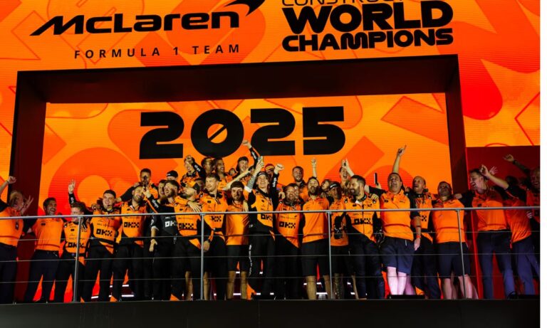 McLaren constructor champion winner