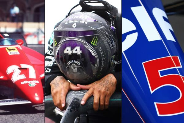 Formula1 Most Iconic Driver Numbers